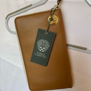 Vince Camuto Brown Leather Wallet